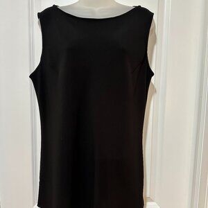 Banana Republic Elegant Black Sleeveless Top Size L